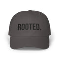ROOTED. Hat — Minimal Faith-Based Embroidered Cap