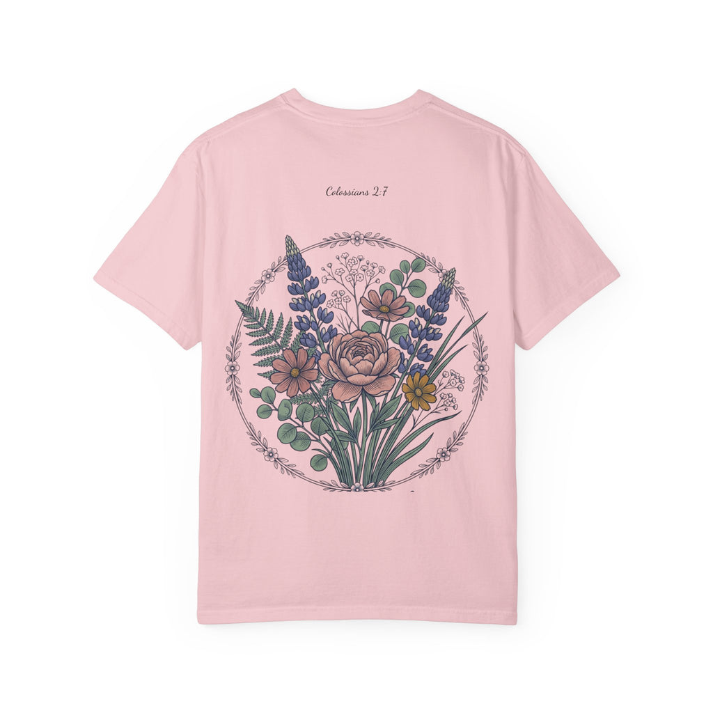 ROOTED. Tee — Minimal Faith-Based T-Shirt