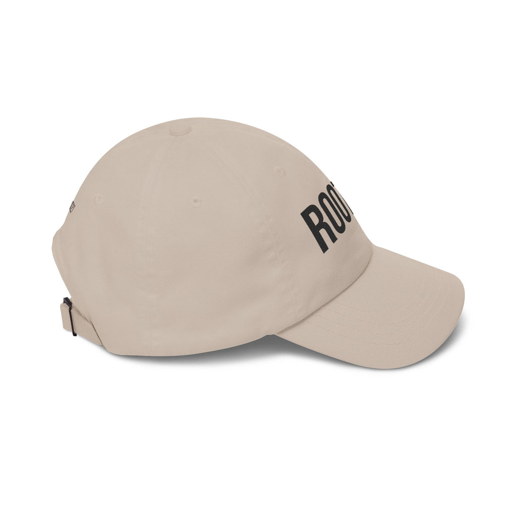 ROOTED. Hat — Minimal Faith-Based Embroidered Cap