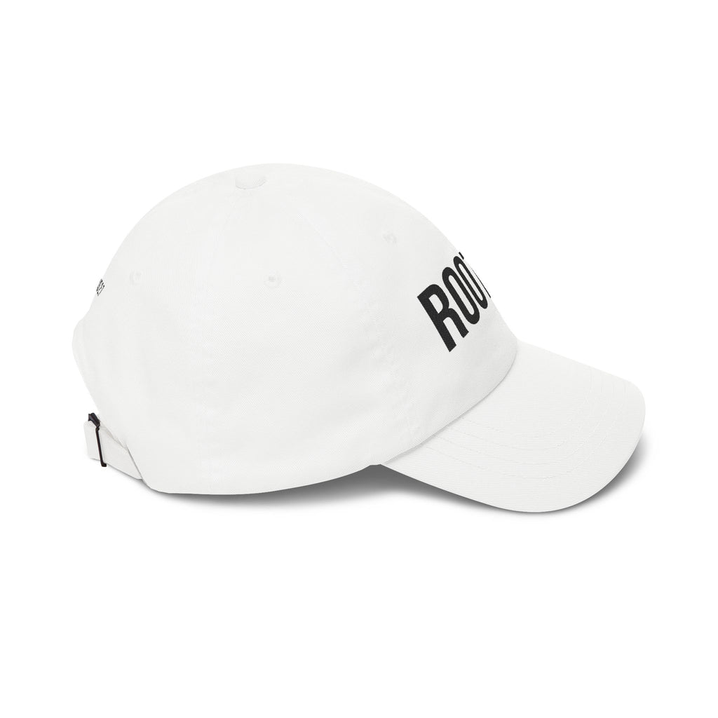 ROOTED. Hat — Minimal Faith-Based Embroidered Cap